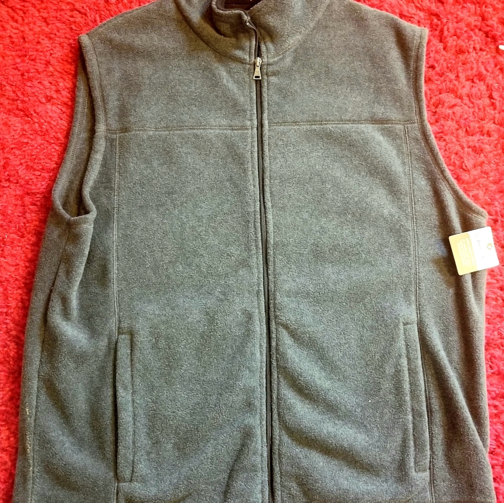 St John's bay gray vest